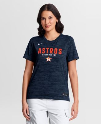 Women's Navy Houston Astros Authentic Collection Velocity Dri-FIT T-Shirt