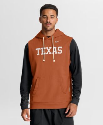 Men's Texas Orange Texas Longhorns 2026 Sideline Sleeveless Dri-FIT Hoodie