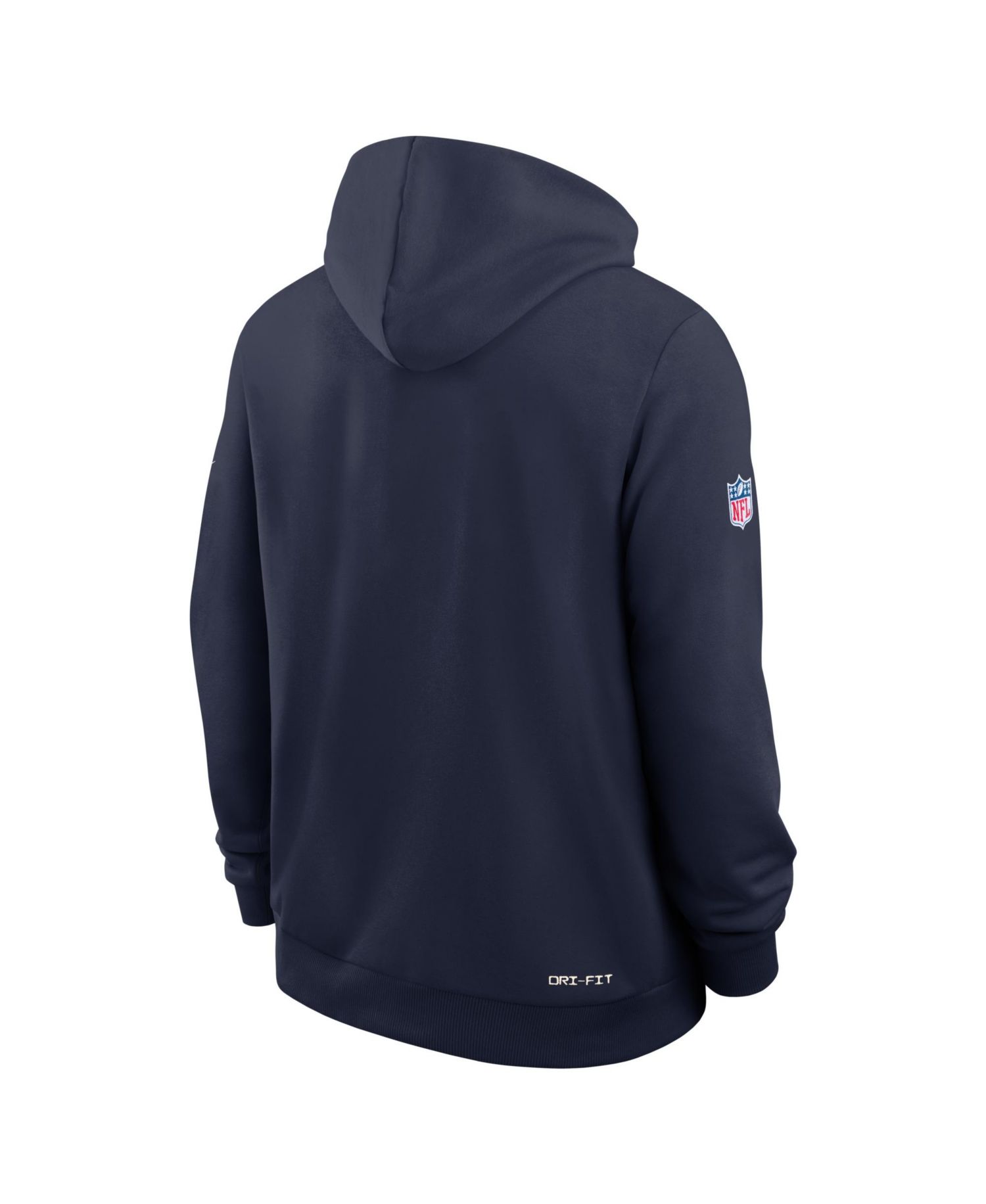Men's Navy New England Patriots Sideline Standard Issue Dri-FIT Hoodie