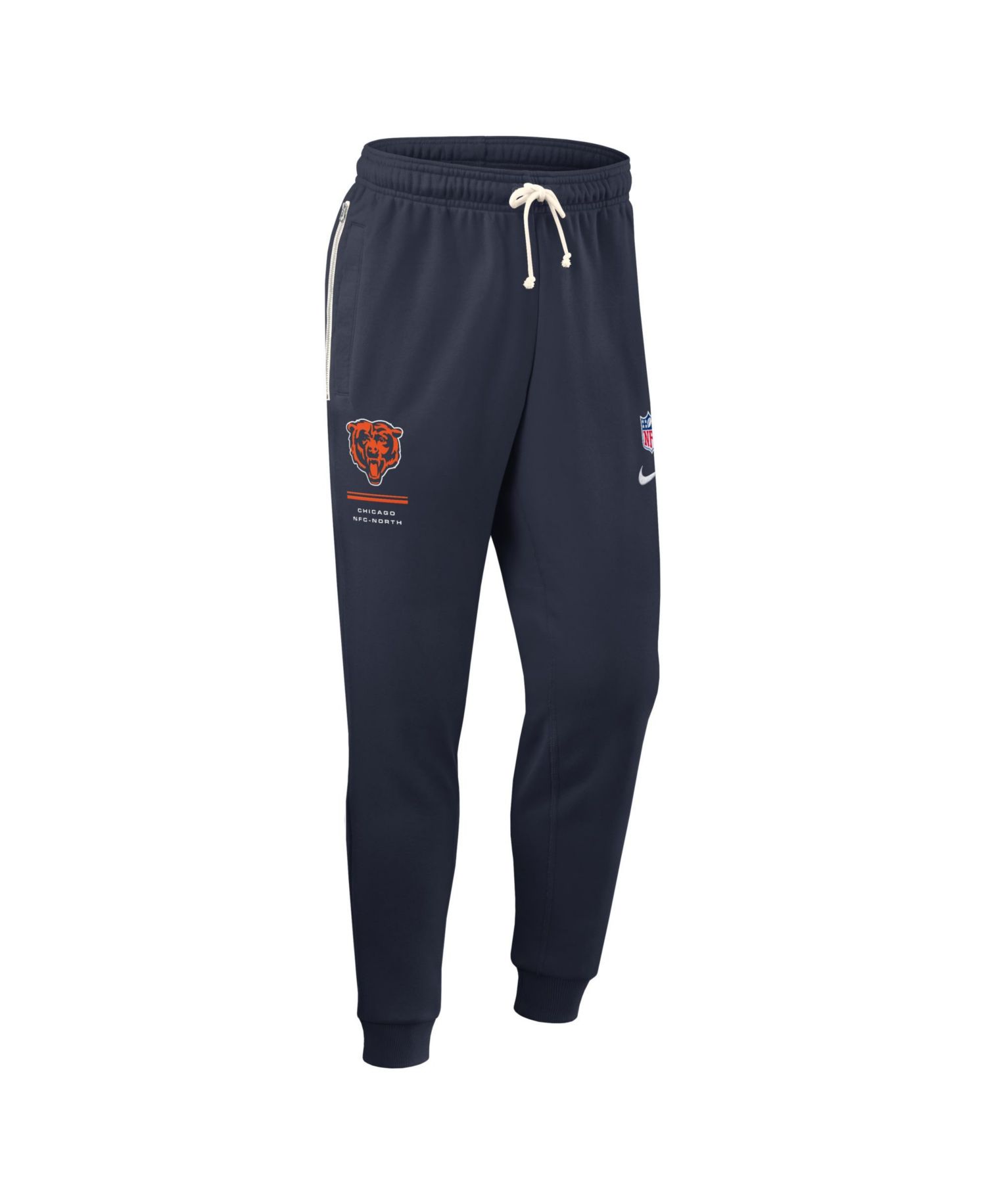 Men's Navy Chicago Bears Sideline Standard Issue Dri-FIT Taper Pants
