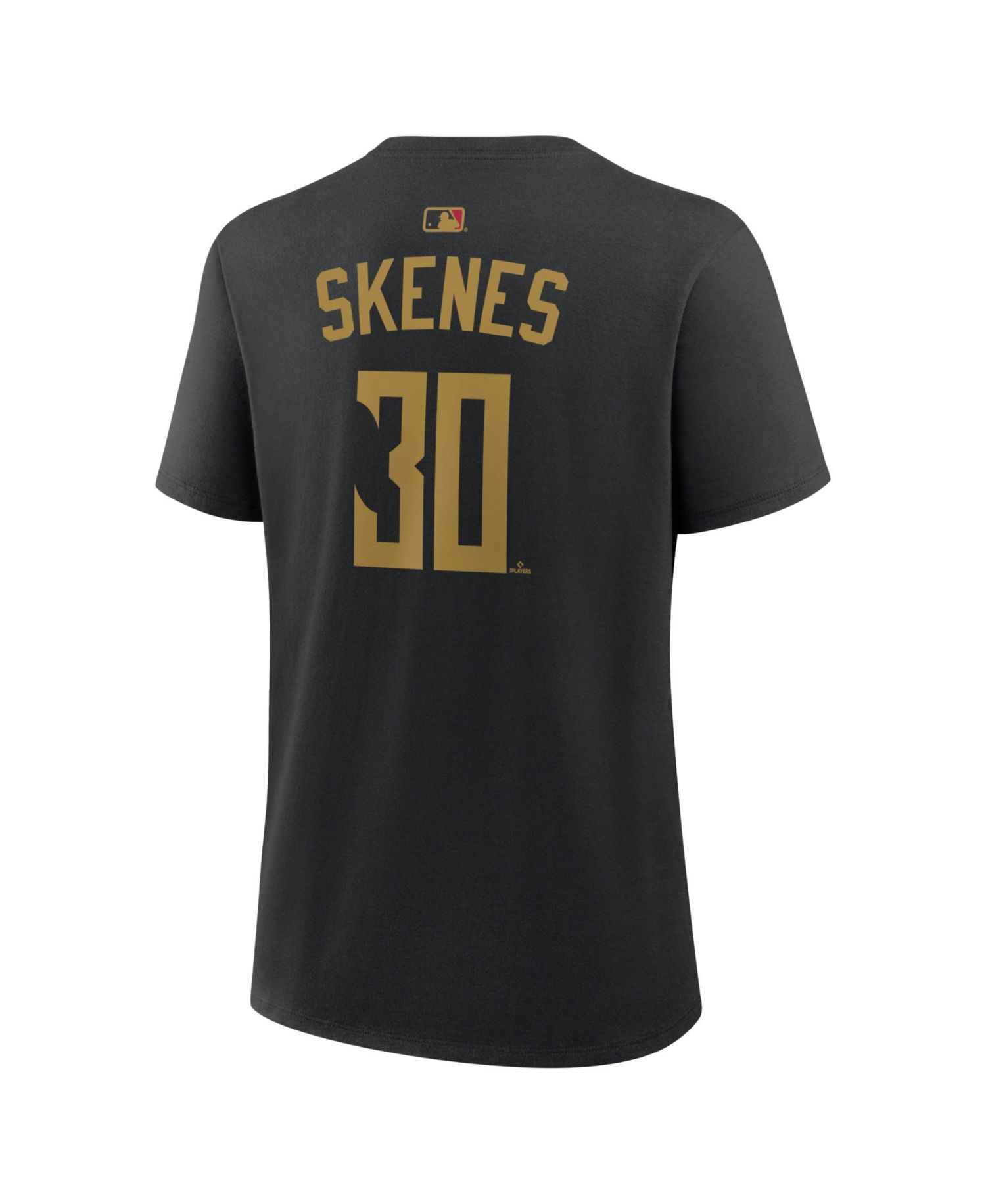 Women's Paul Skenes Black Pittsburgh Pirates 2026 City Connect Name & Number T-Shirt