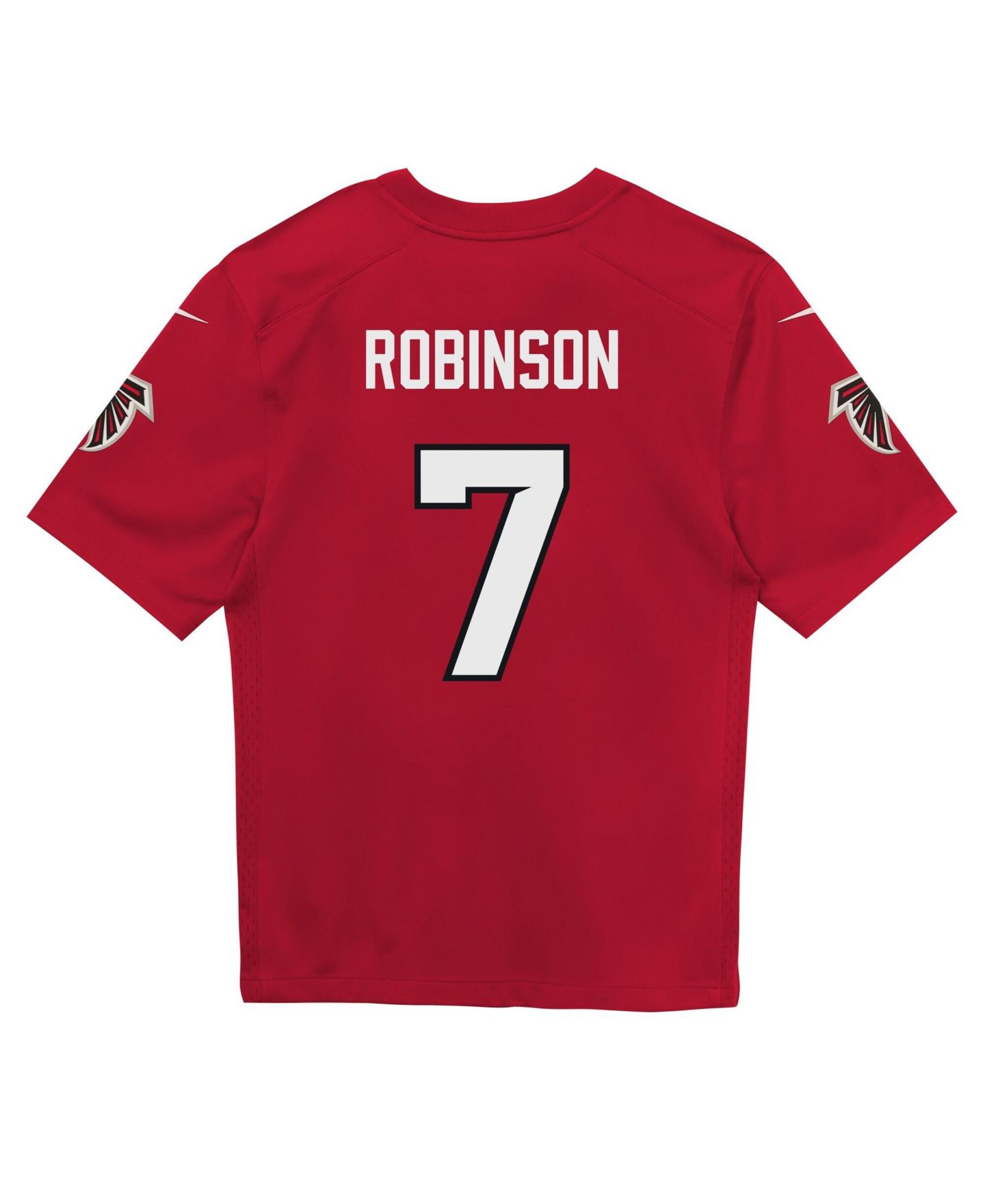 Детское джерси Nike Bijan Robinson Atlanta Falcons Team Game, Red — фото 3