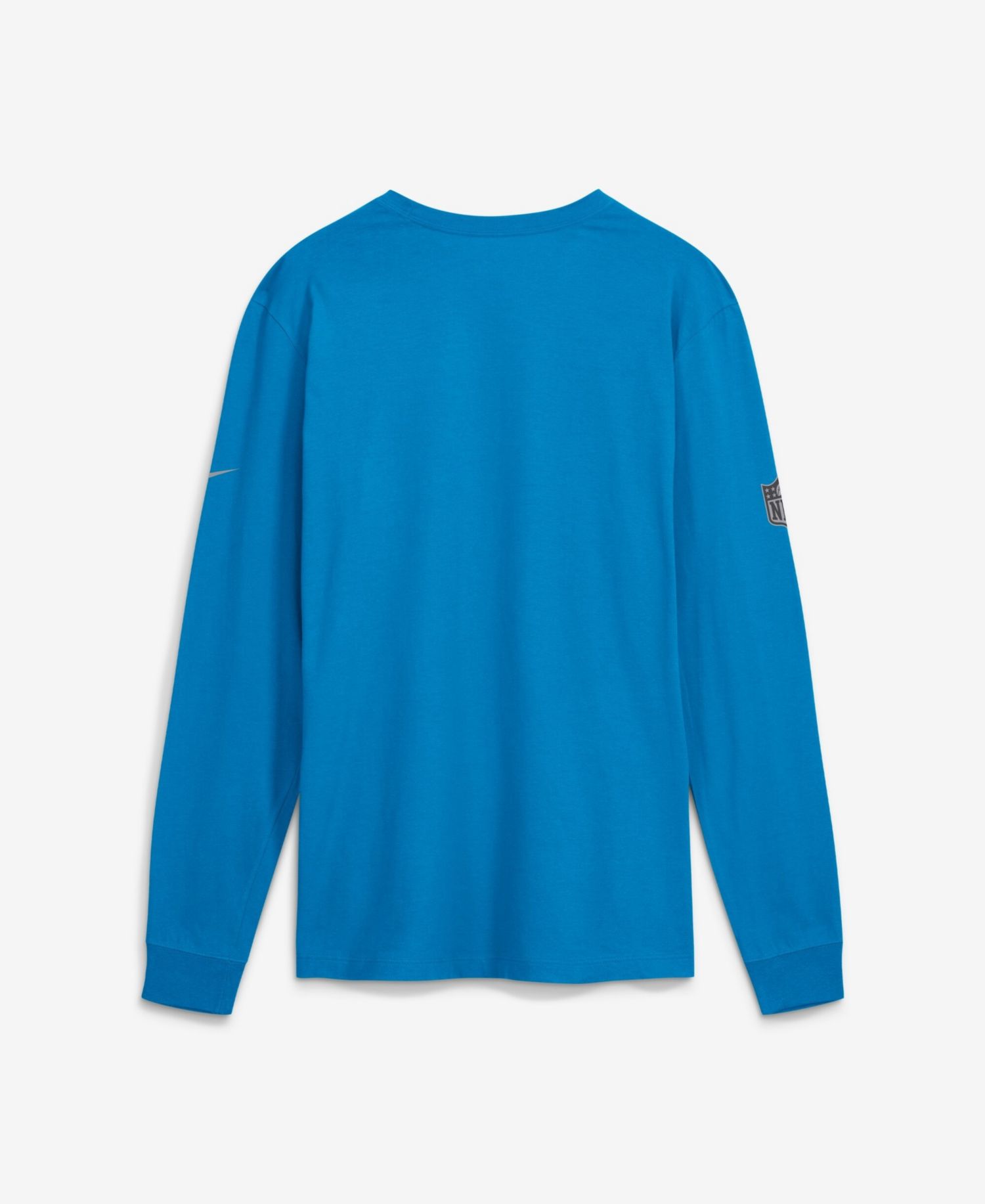 Men's Blue Carolina Panthers Sideline Bold Arch Star Dri-FIT Long Sleeve T-Shirt