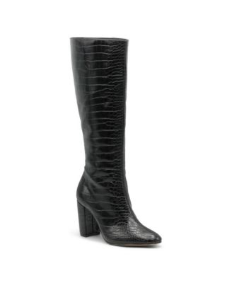Womens Bart Tall Knee High Block Heel Boot