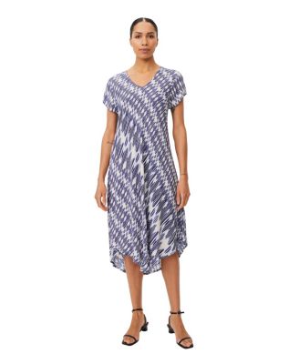 Women's Manebili Silky Drape V-Neck Dress