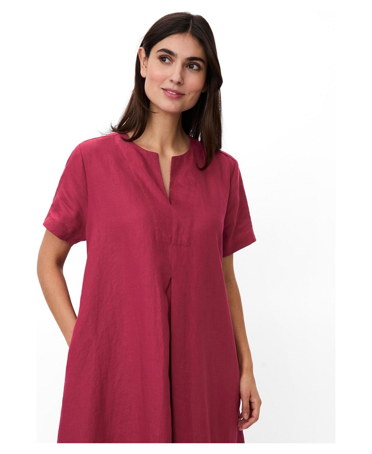 Masai Copenhagen Women's Manipani Linen Tunic Dress view 2 — MAYCSS fashion products
