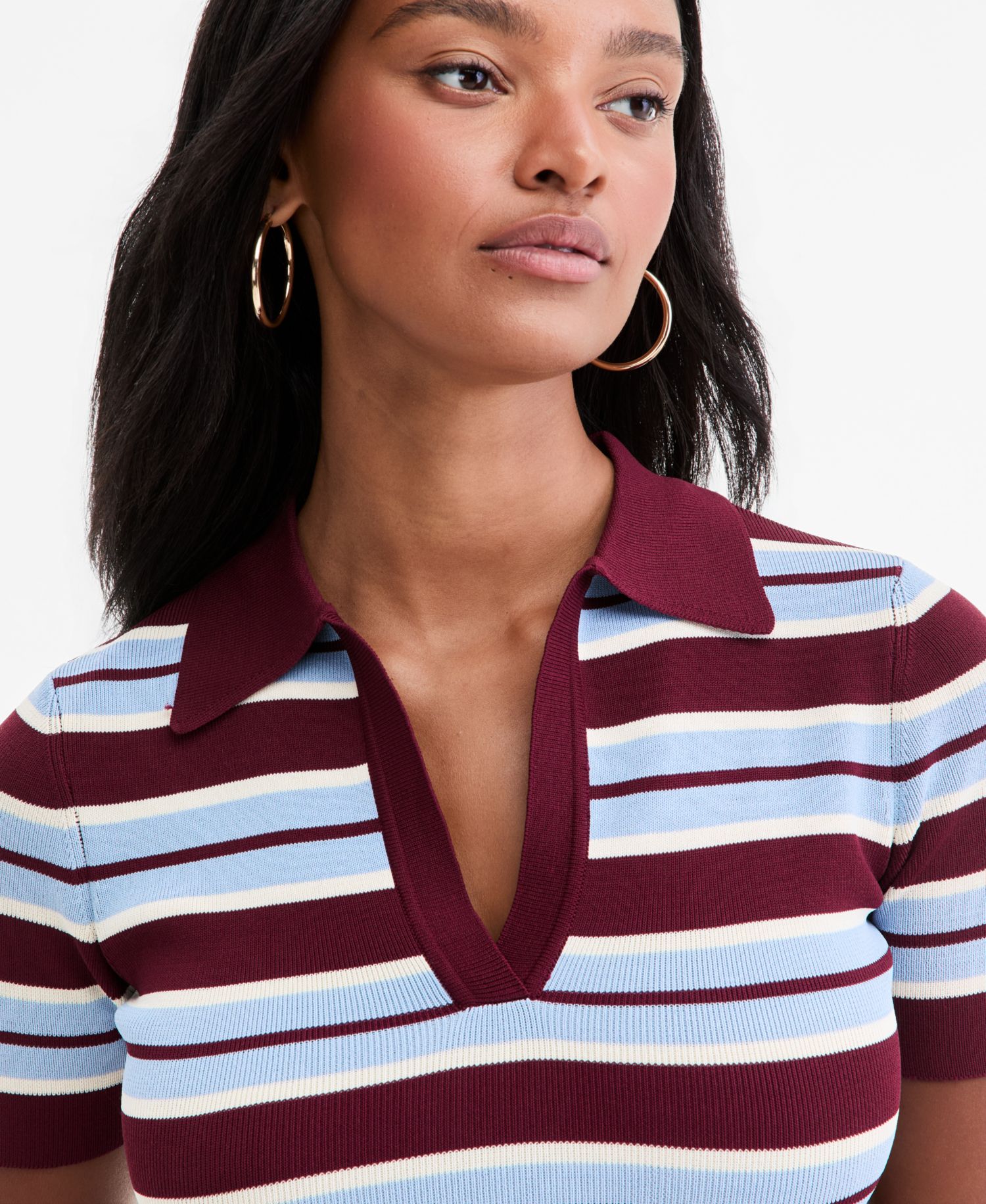 Women's Cropped Ribbed Top