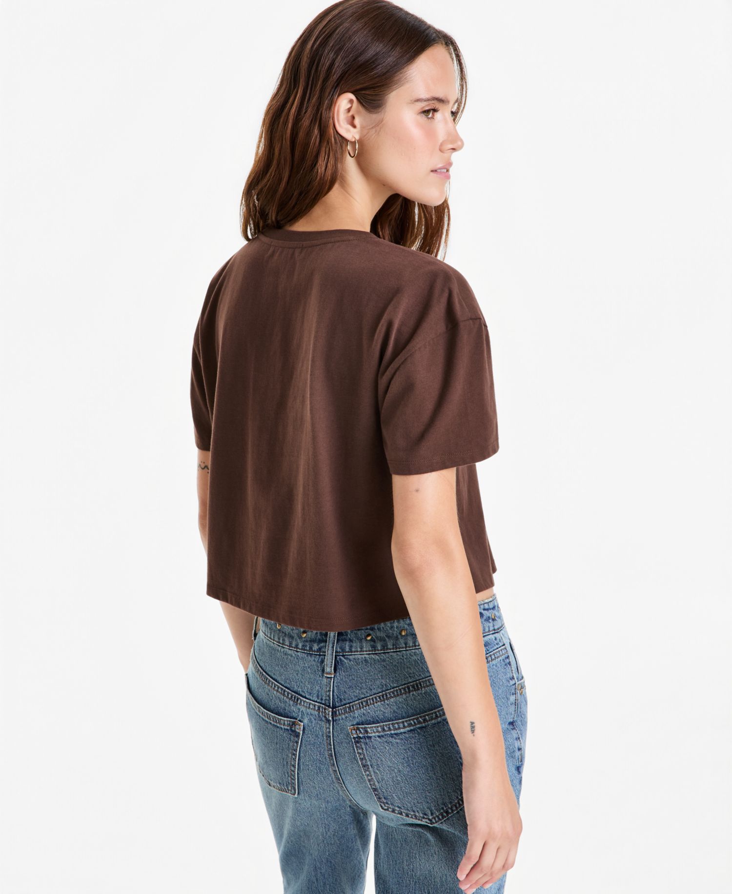 Women's Cotton Cropped Create Moments Tee
