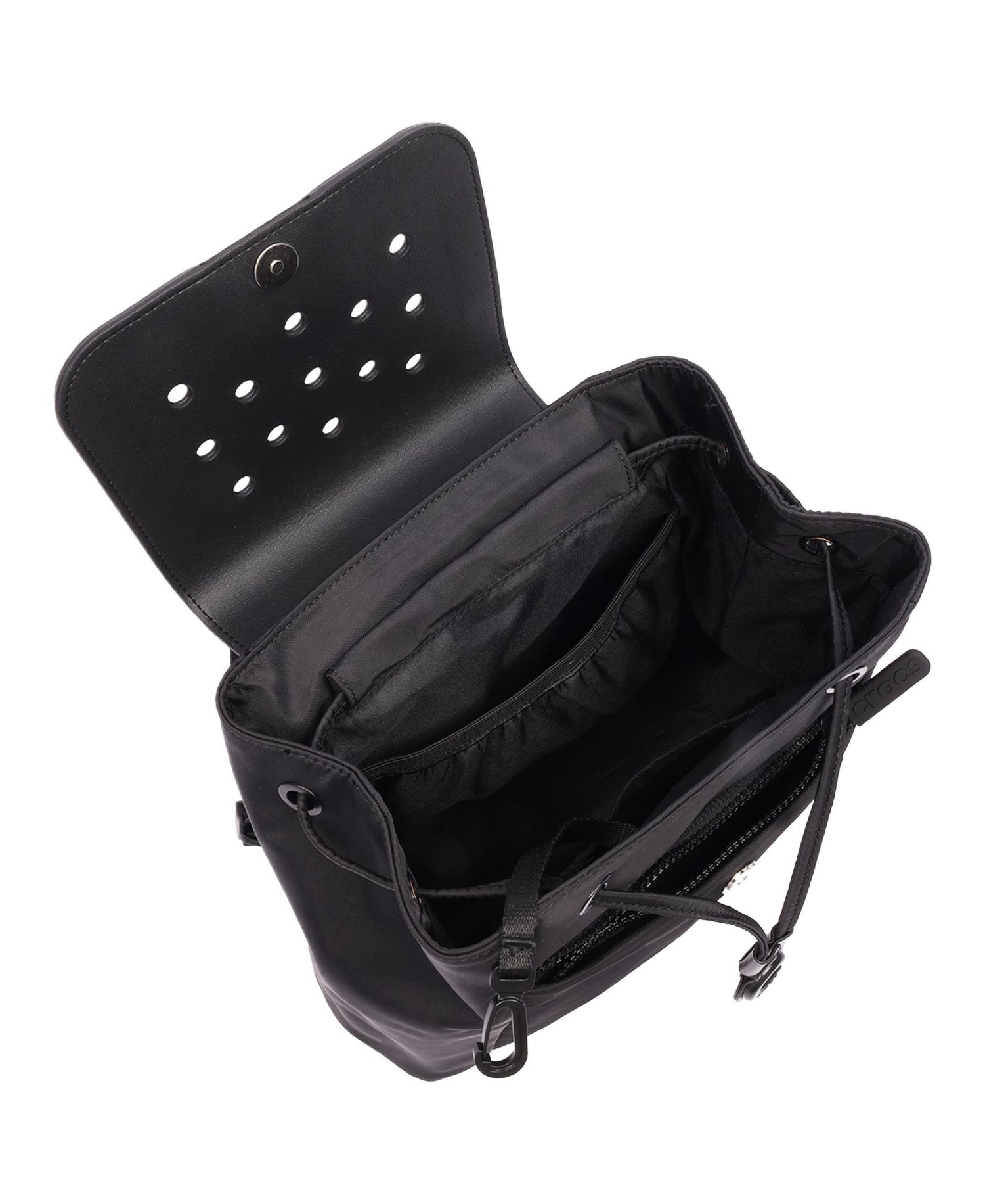 Mini Fashion Backpack with EVA Flap Jibbitz Compatible Small Backpack Purse