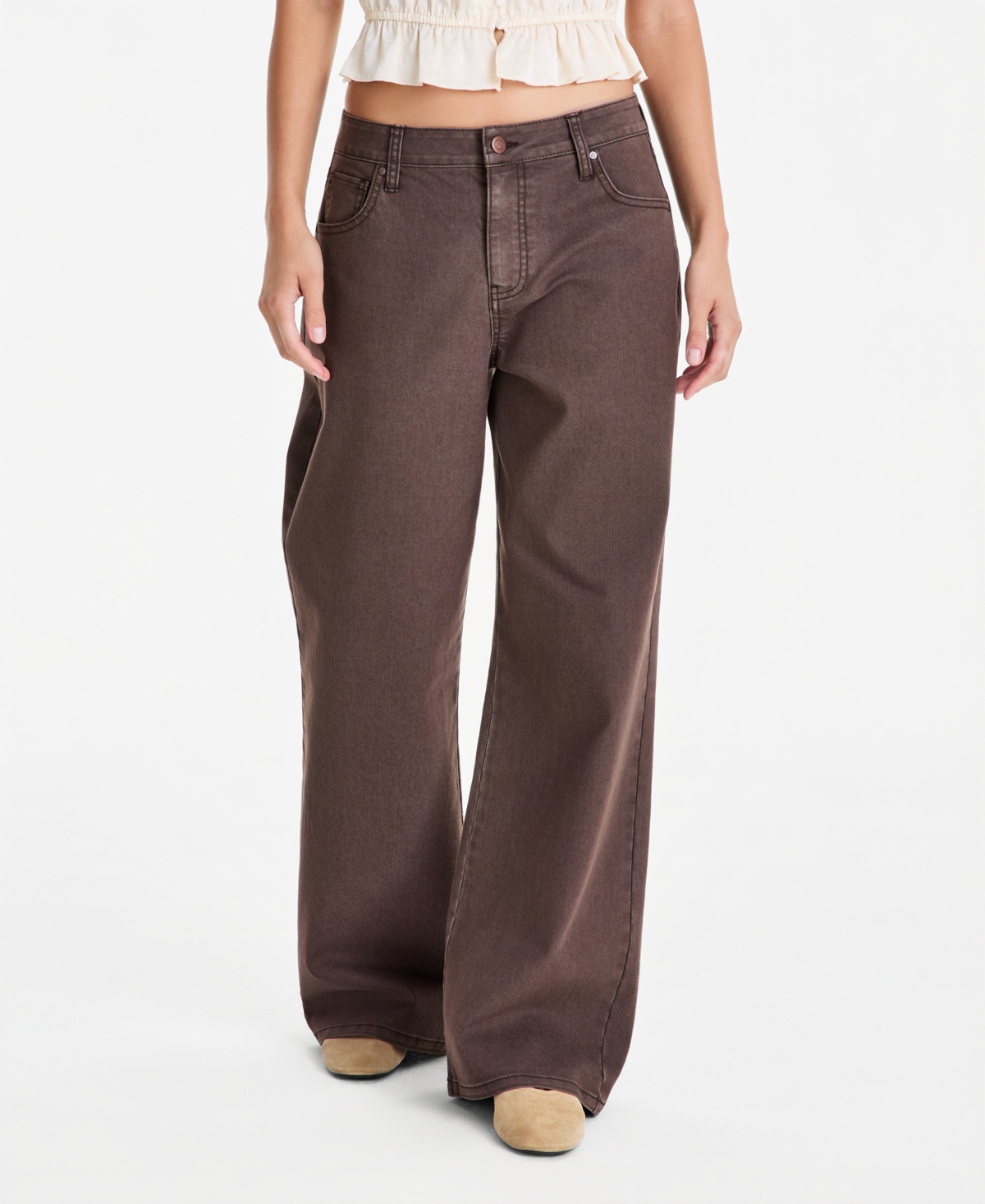 And Now This Women's High-Rise Wide-Leg Jeans, Macy's Exclusive