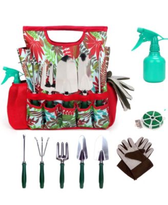 Garden Tools Set Gloves Tote Bag Gift Women