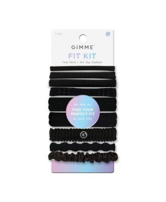 Fit Kit - Sample Pack with 5 Different Band Sizes - No-Snag, Gentle Ties for All Hair Types