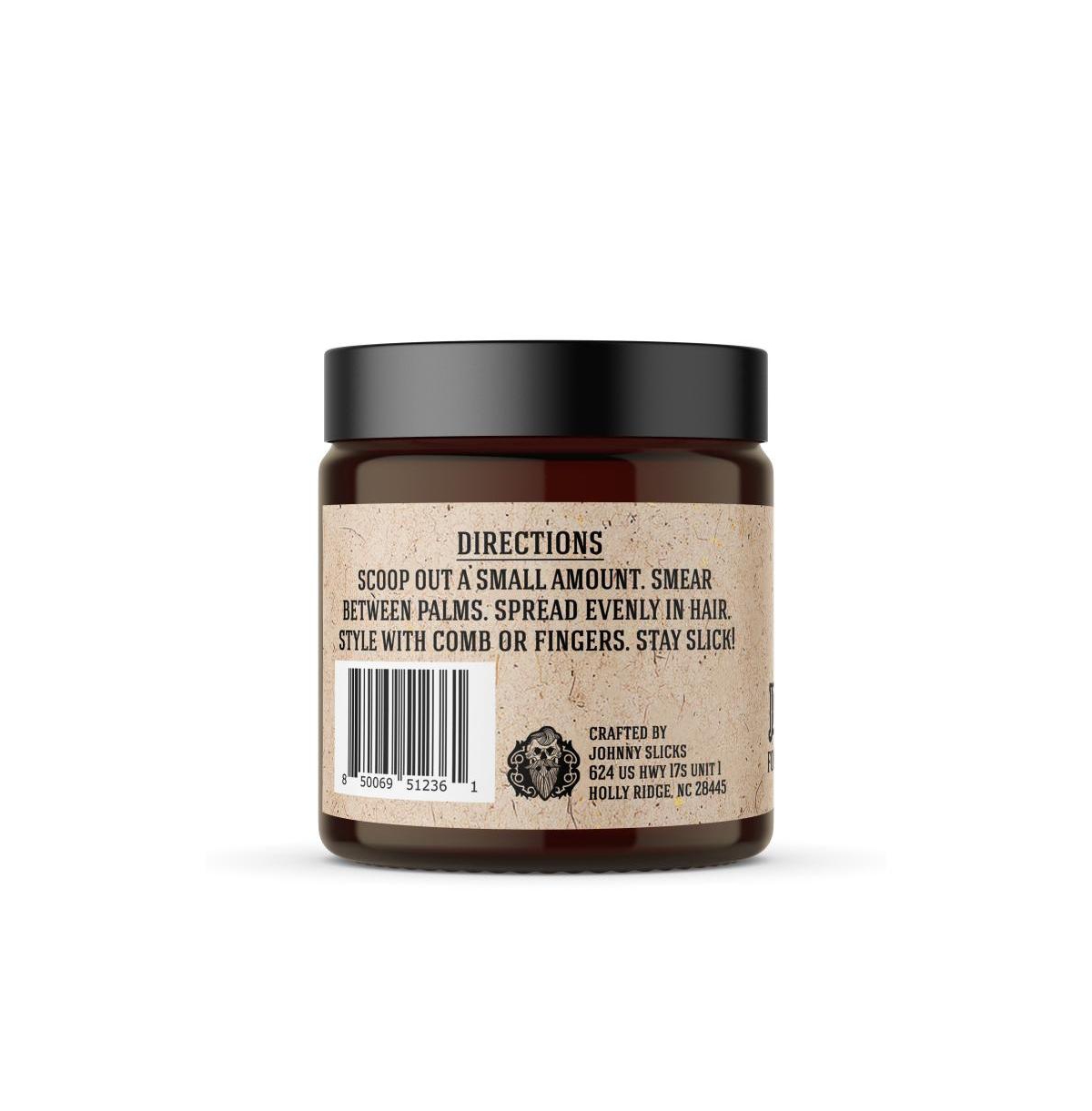 Johnny Slicks Formula 49 Clay Pomade Firm Hold and Matte Finish 2 oz Rugged Scent