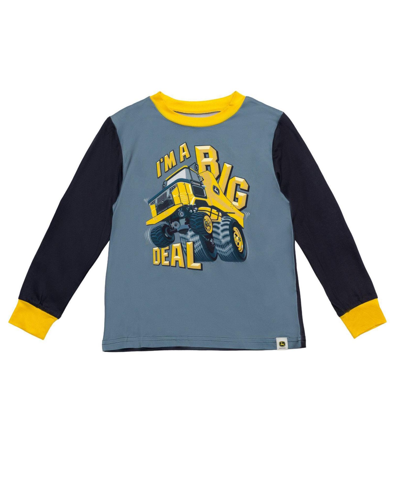 Little Boys' 5-8 2-Piece Pajama Top and Bottoms Set