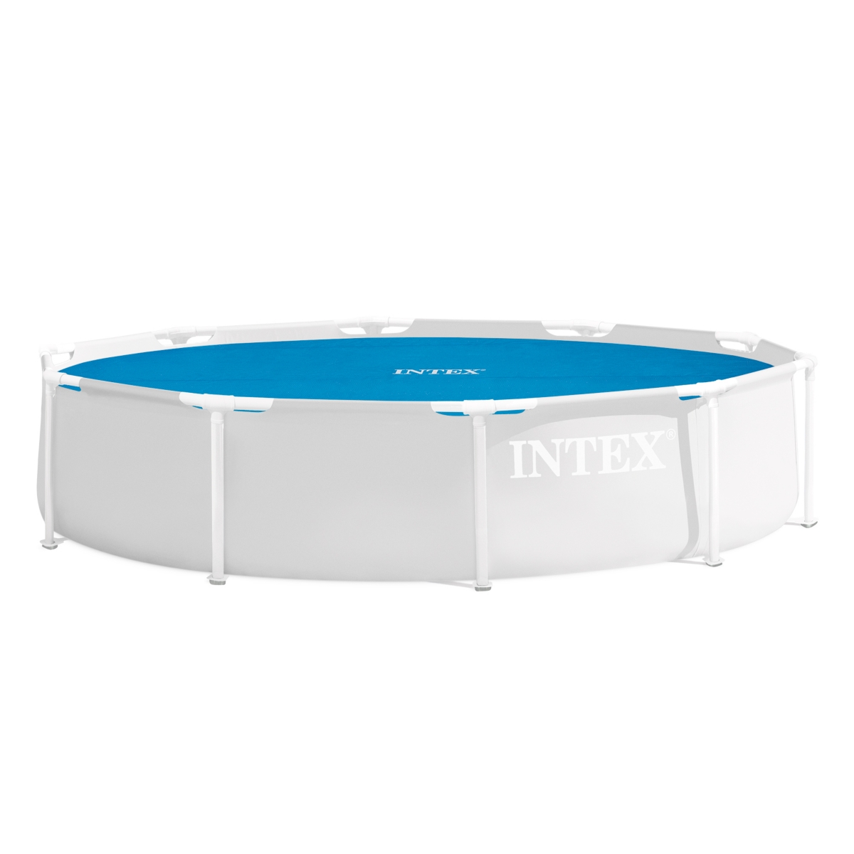 Intext 9.5 Foot Solar Cover Accessory for Above Ground Swimming Pools - Multi color