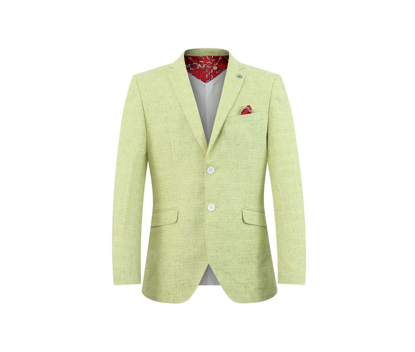 Мужское пальто Elie Balleh Slim Fit Sports Coat, цвет: Мятный — фото 3