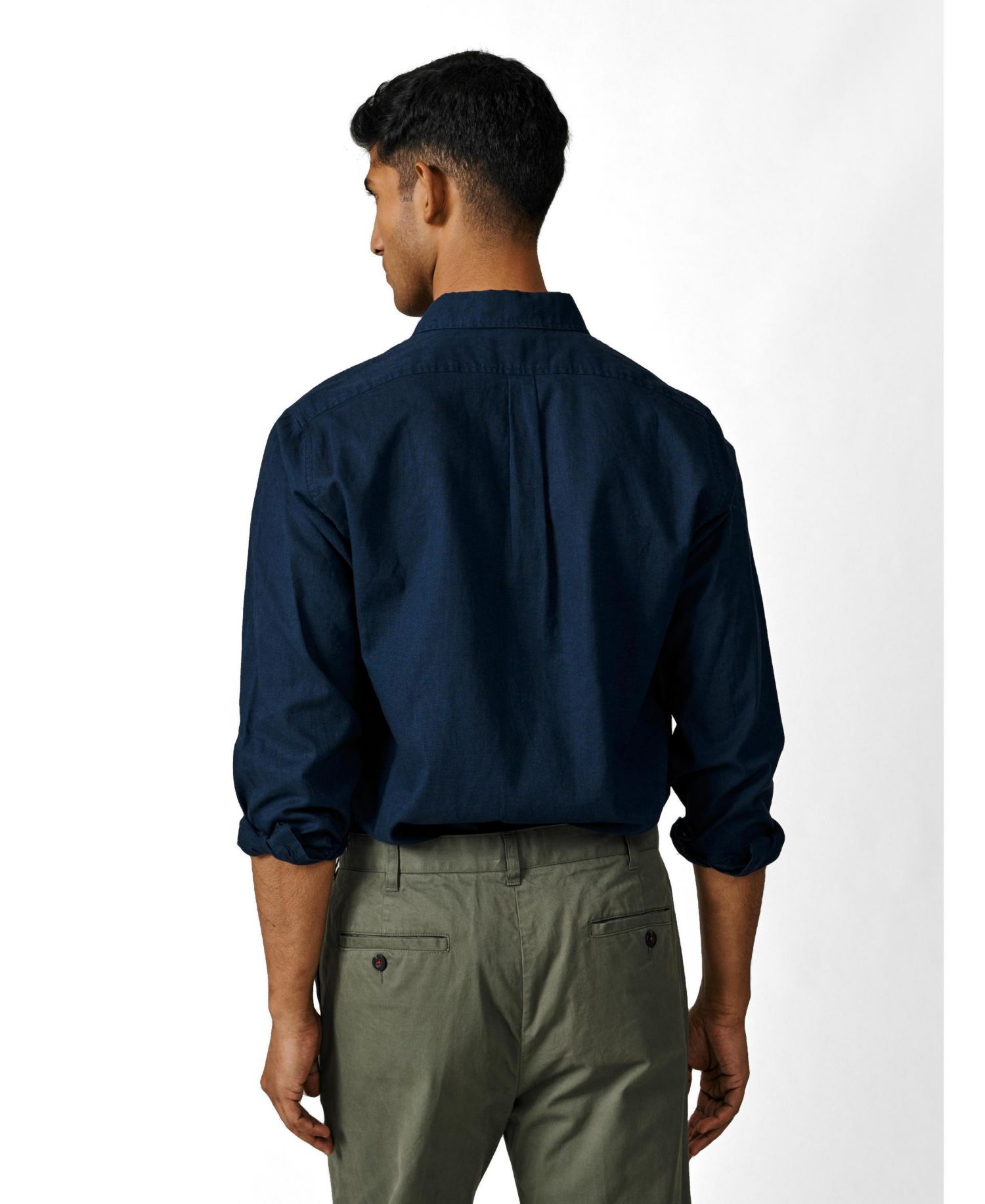 Men's Grainsby Linen Cotton Relaxed Shirt