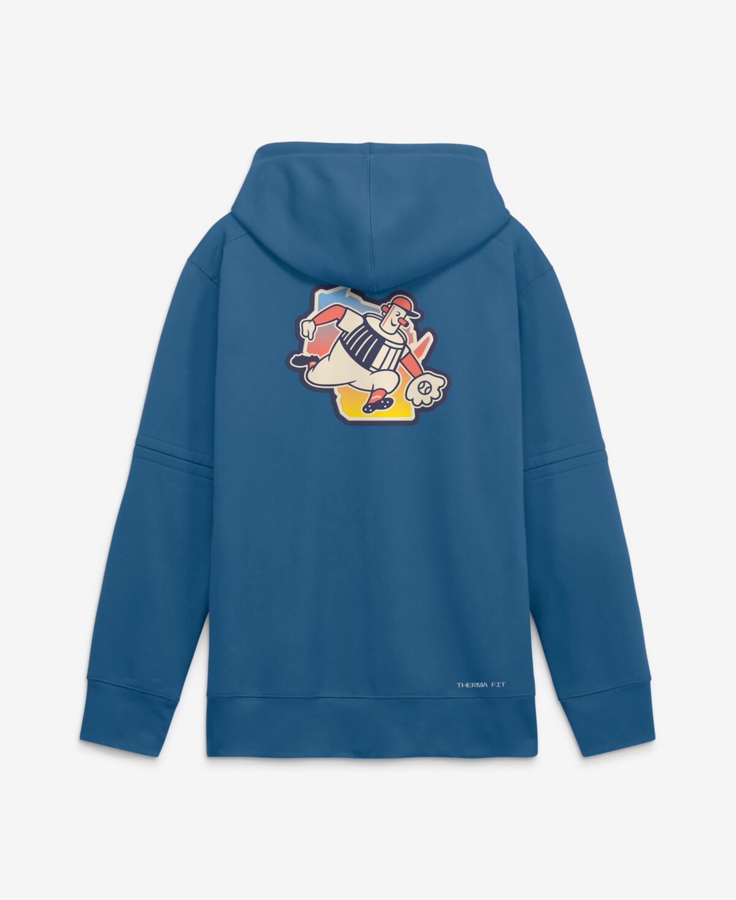 Men's Blue Milwaukee Brewers 2026 City Connect Authentic Collection Therma-FIT Hoodie