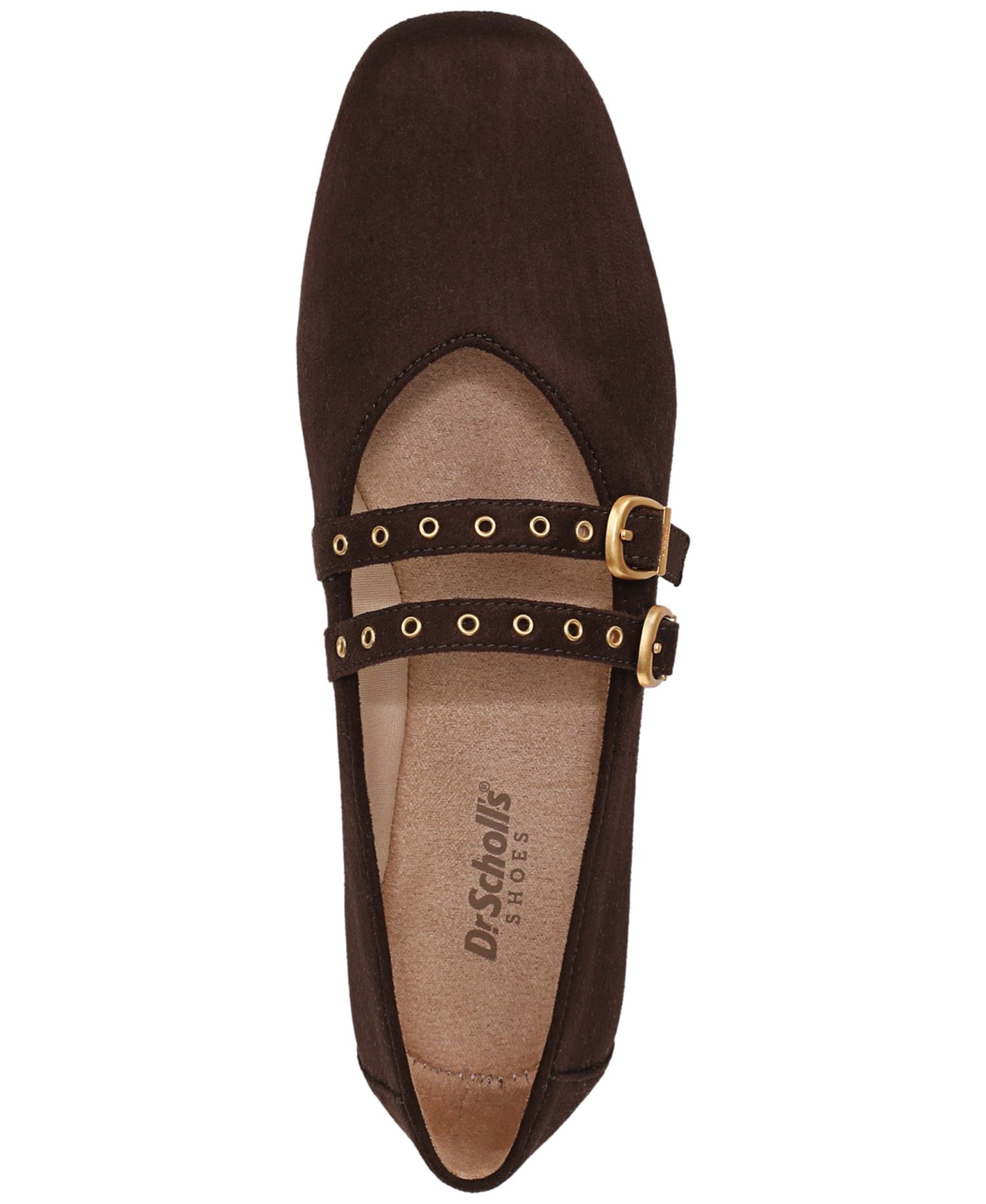Women's Violet Mary Jane Buckle Flats