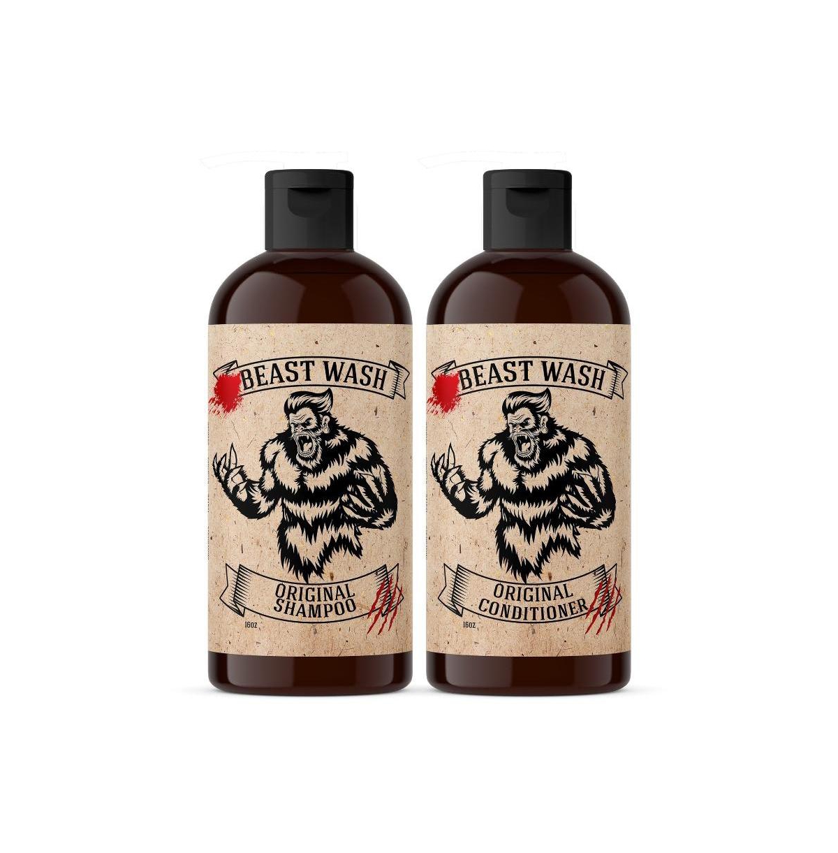 Johnny Slicks Hair Cleaning Kit |Shampoo and Conditioner | 2 Piece Set| Original Scent