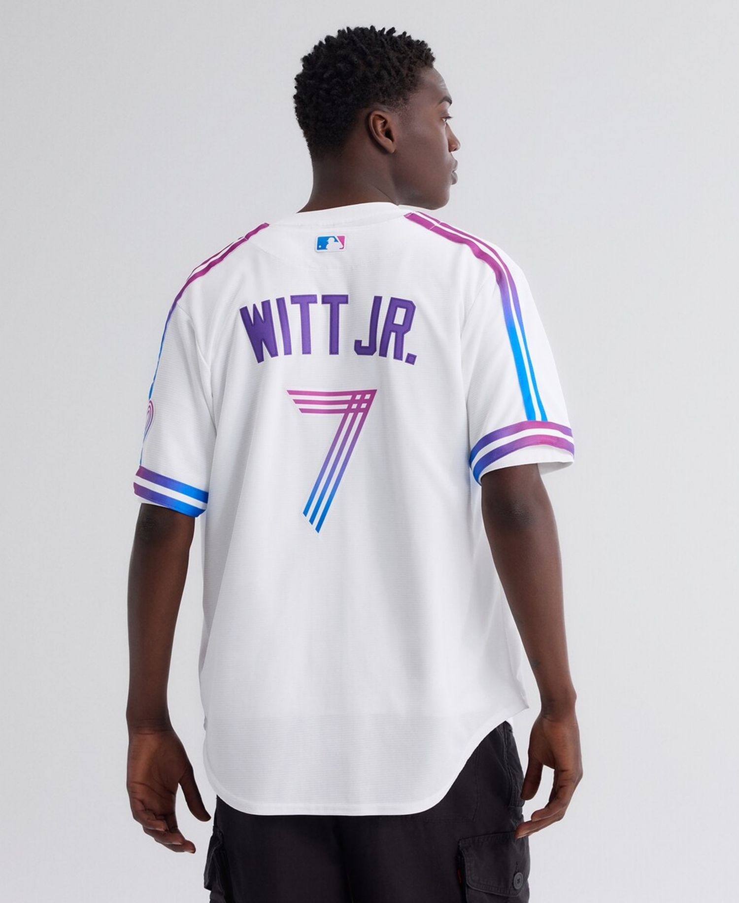 Men's Bobby Witt Jr. White Kansas City Royals 2026 City Connect Stadium Jersey