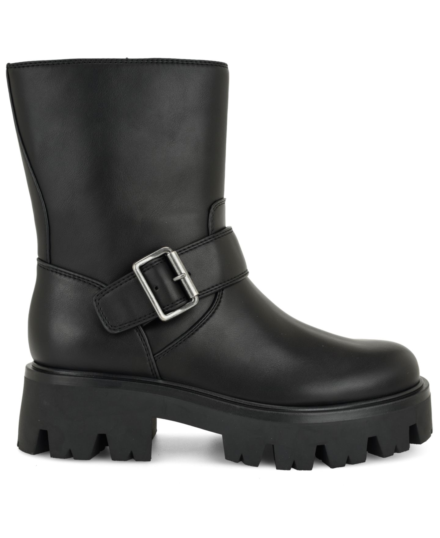 Женские ботинки Nine West Ryder Moto Lug Sole, цвет: Чёрный — фото 2
