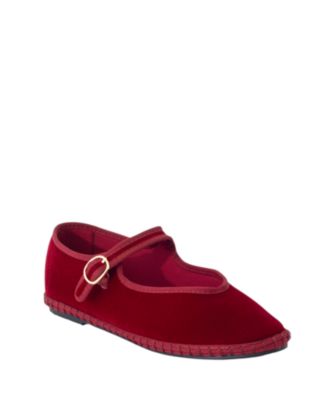 ALEGRIA Women's Round Toe mary jane ballet flats