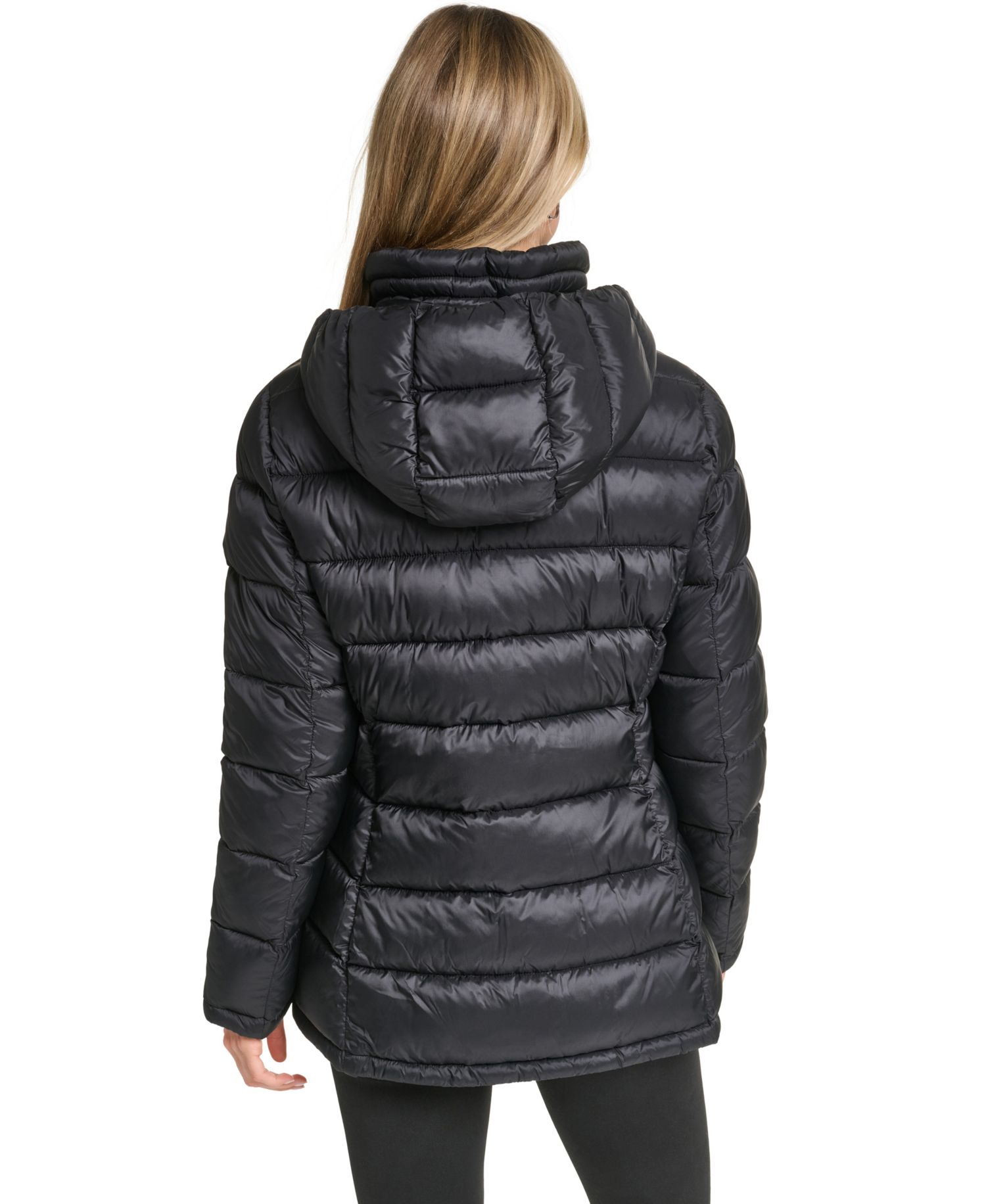 Women's Packable Hooded Puffer Coat