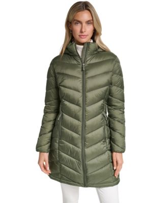 Women's Packable Hooded Puffer Coat