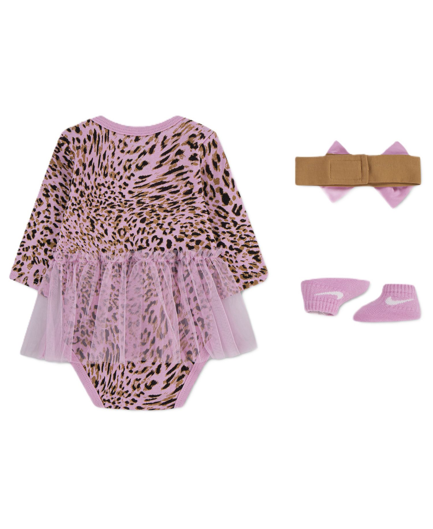 Baby Girls' Surranimal Bodysuit with Skirt, Headband and Socks, 3-Piece Set