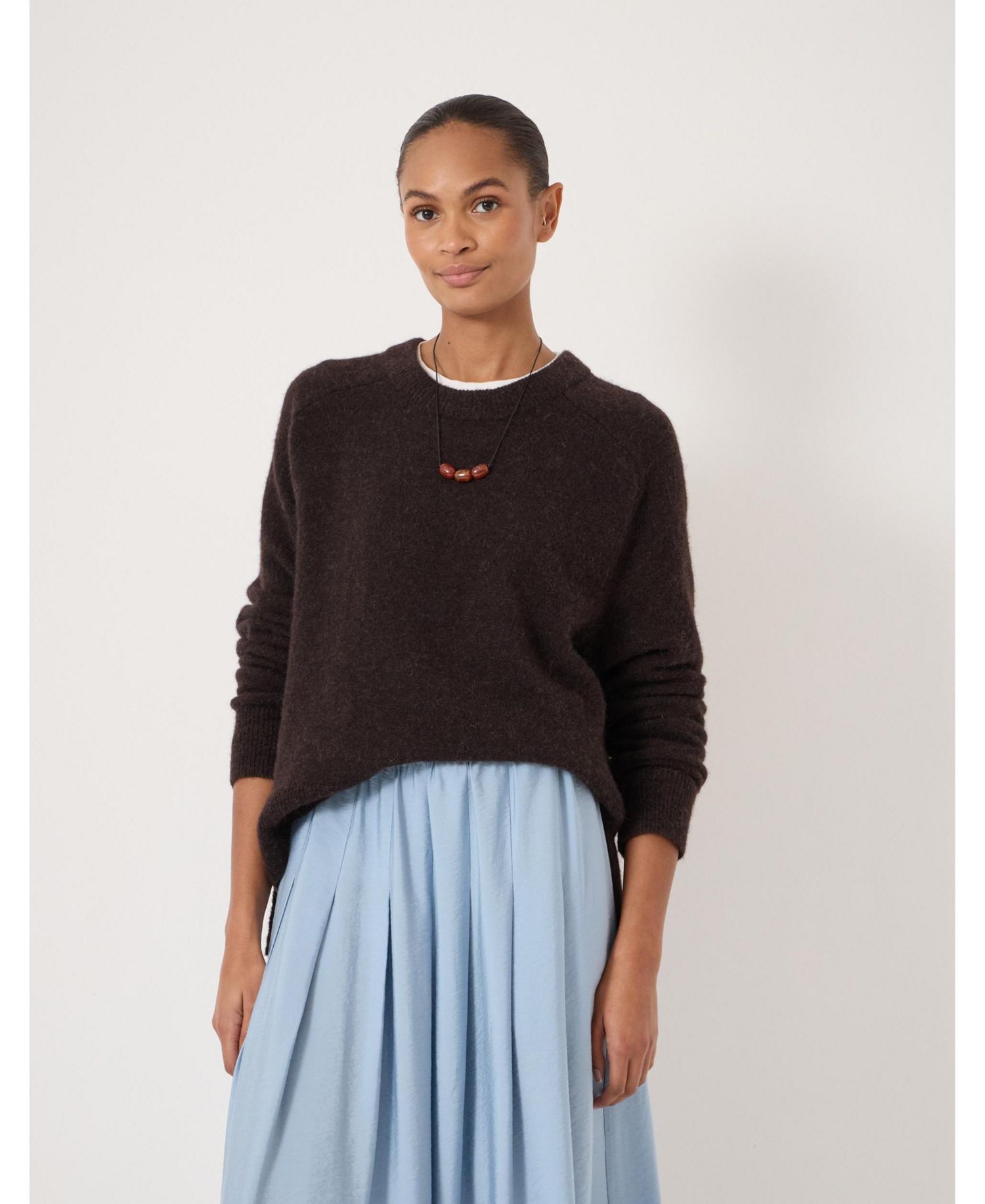Women's Ivy Pleated Air Flow Midi Skirt
