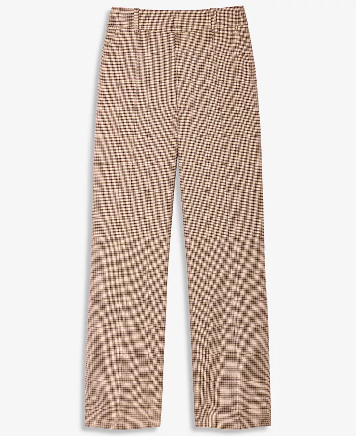 Women's High-Rise Bootcut Houndstooth Pants - thumbnail 5