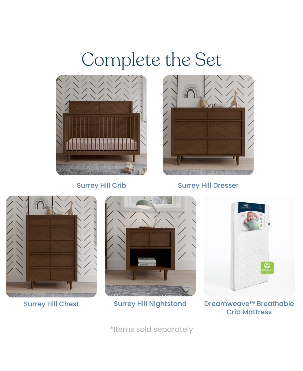 Child Craft Surrey Hill 4-in-1 Convertible Crib