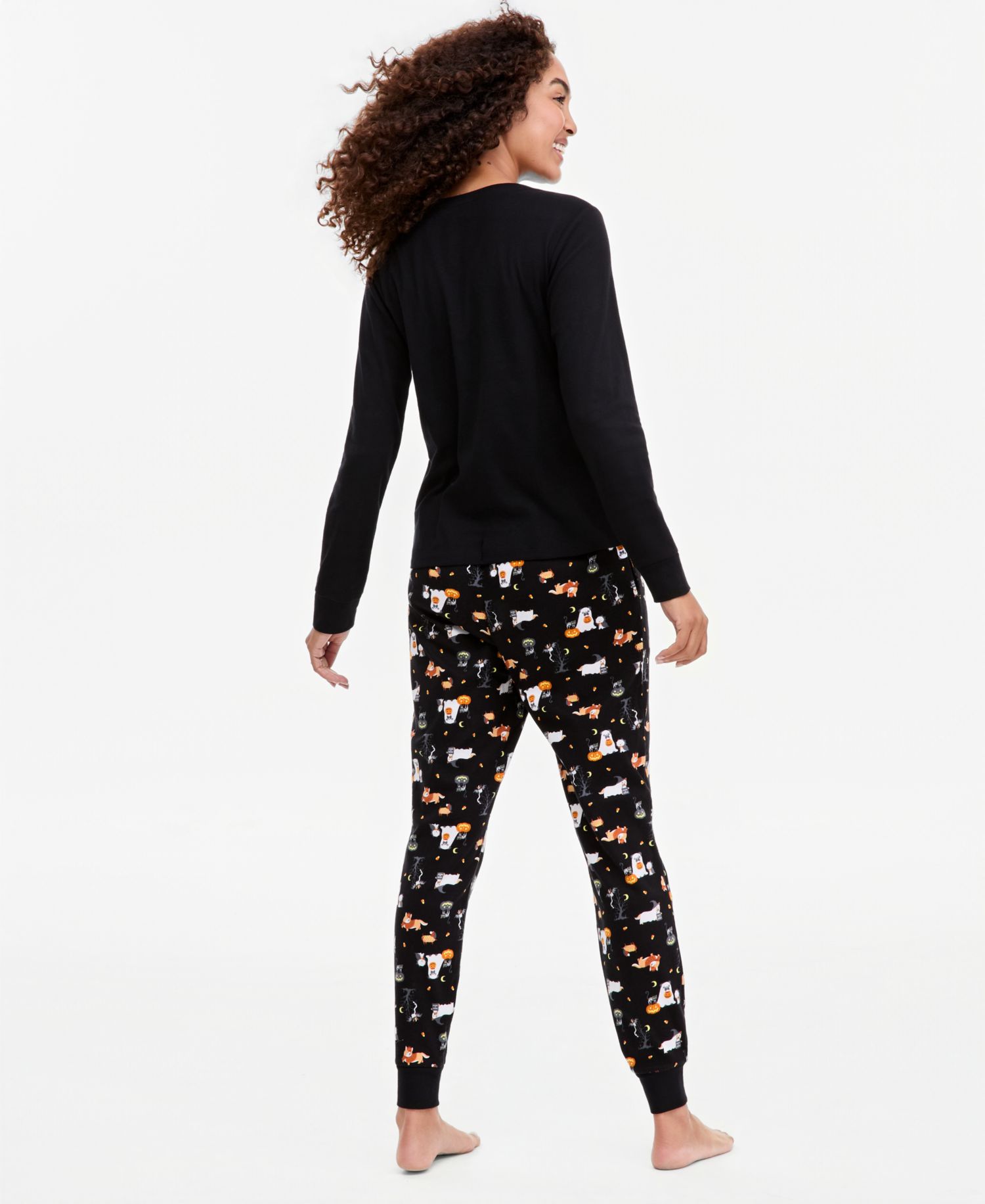 Women's Halloween Party Pajama Set