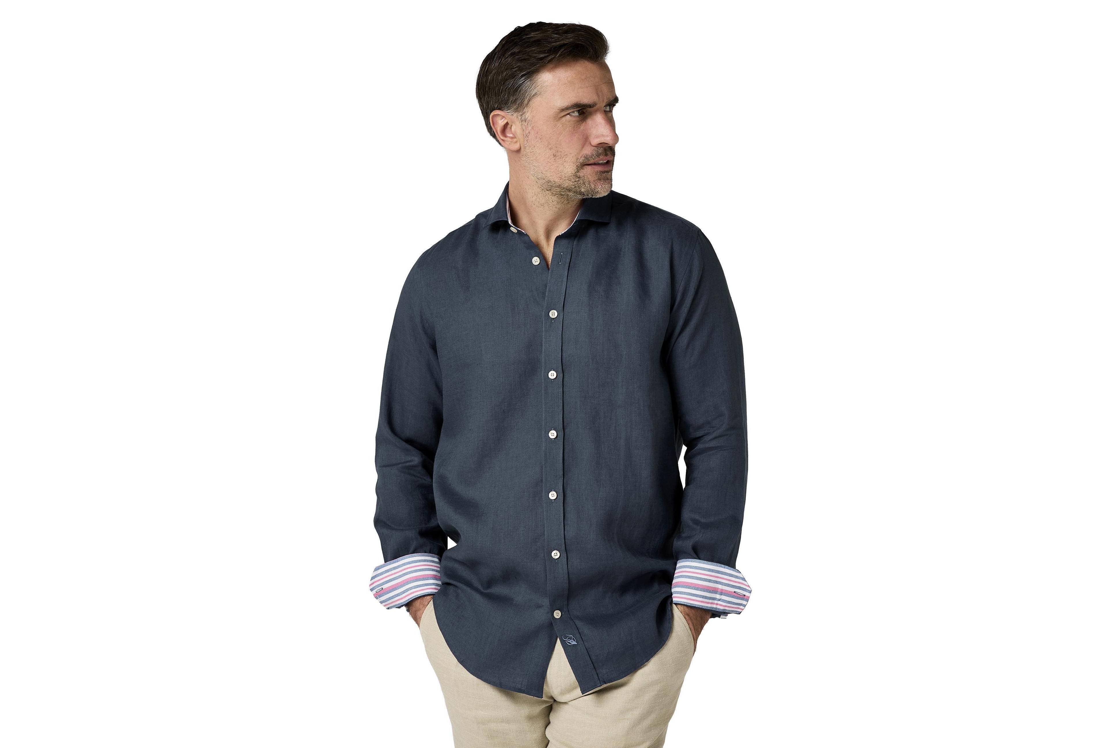Koy Clothing Classic Linen Long Sleeve Shirt