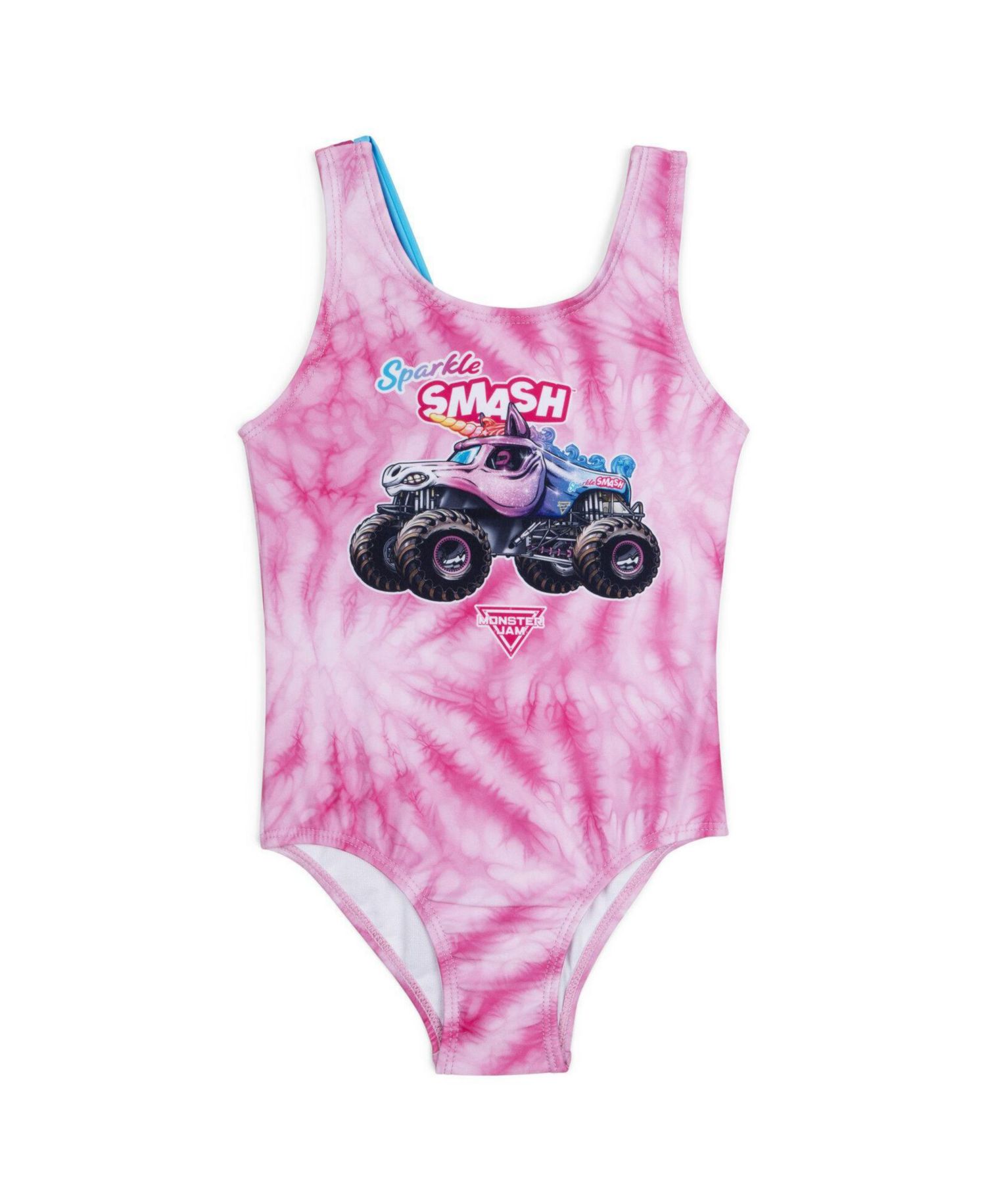 Toddler Girls Sparkle Smash One Piece Bathing Suit UPF 50+