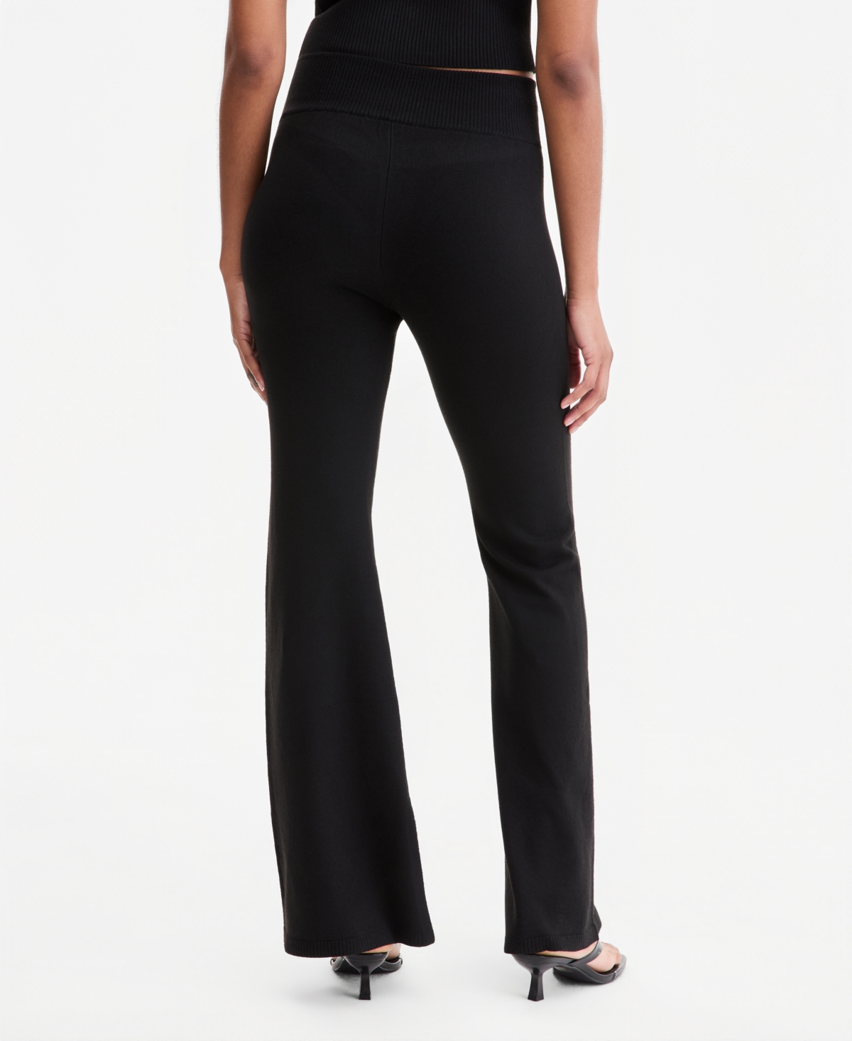 Bar Iii Women's Flare-Leg Sweater Pants, Macy's Exclusive