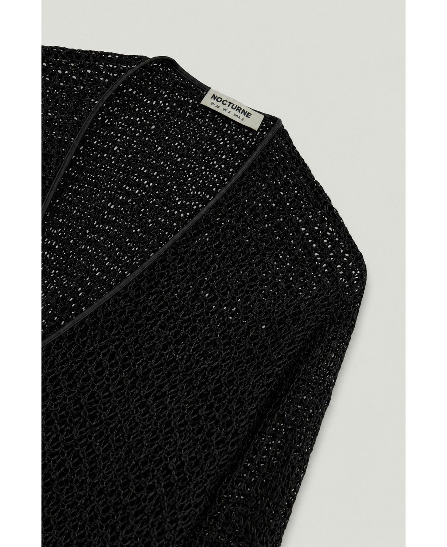 Women's Wrap Mesh Blouse