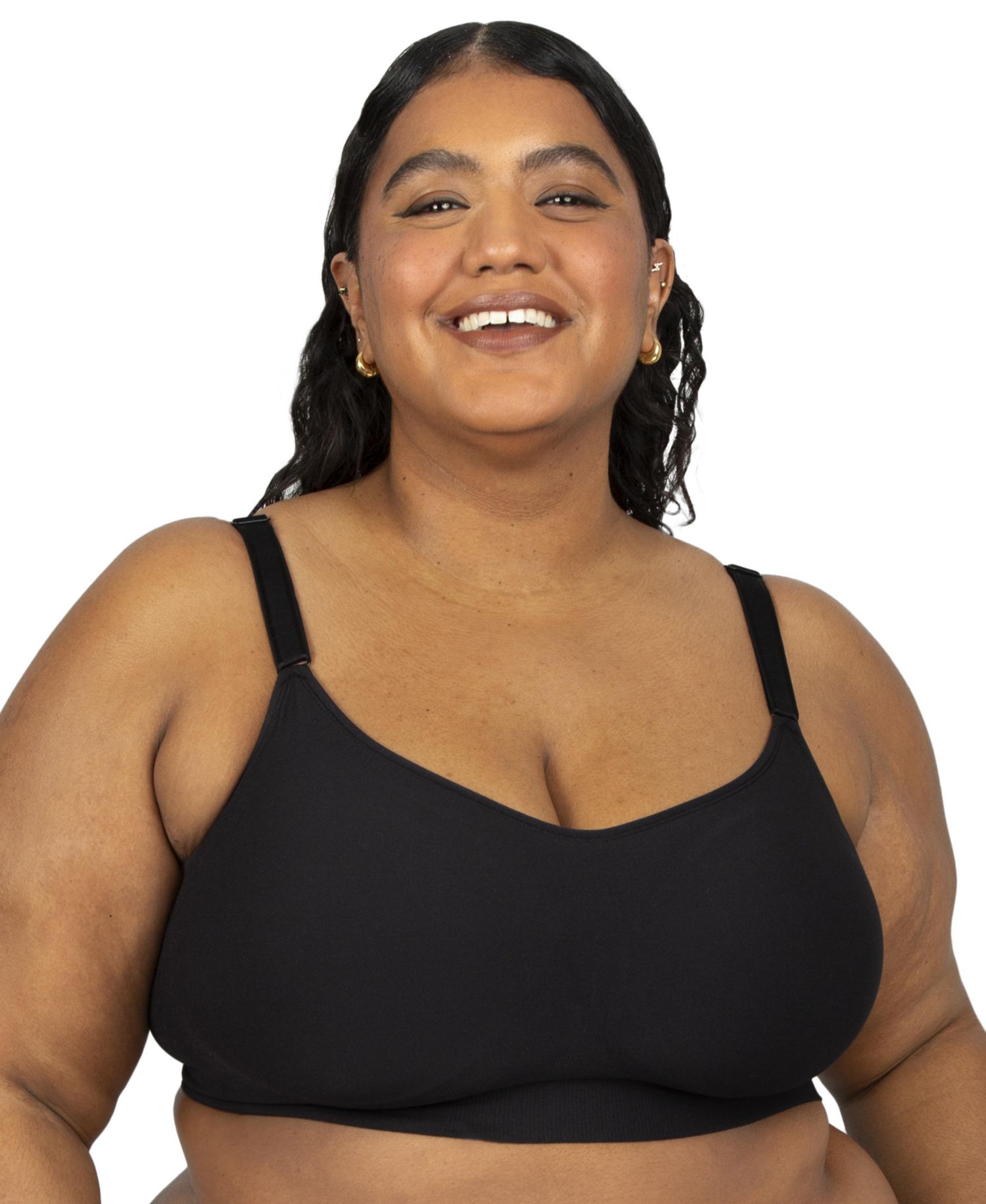 Women's 2-Pack Stretch Wireless Bra With Built in Pads