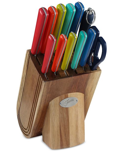 Fiesta Merengue 13Pc. Cutlery Set & Reviews Flatware Dining Macy's