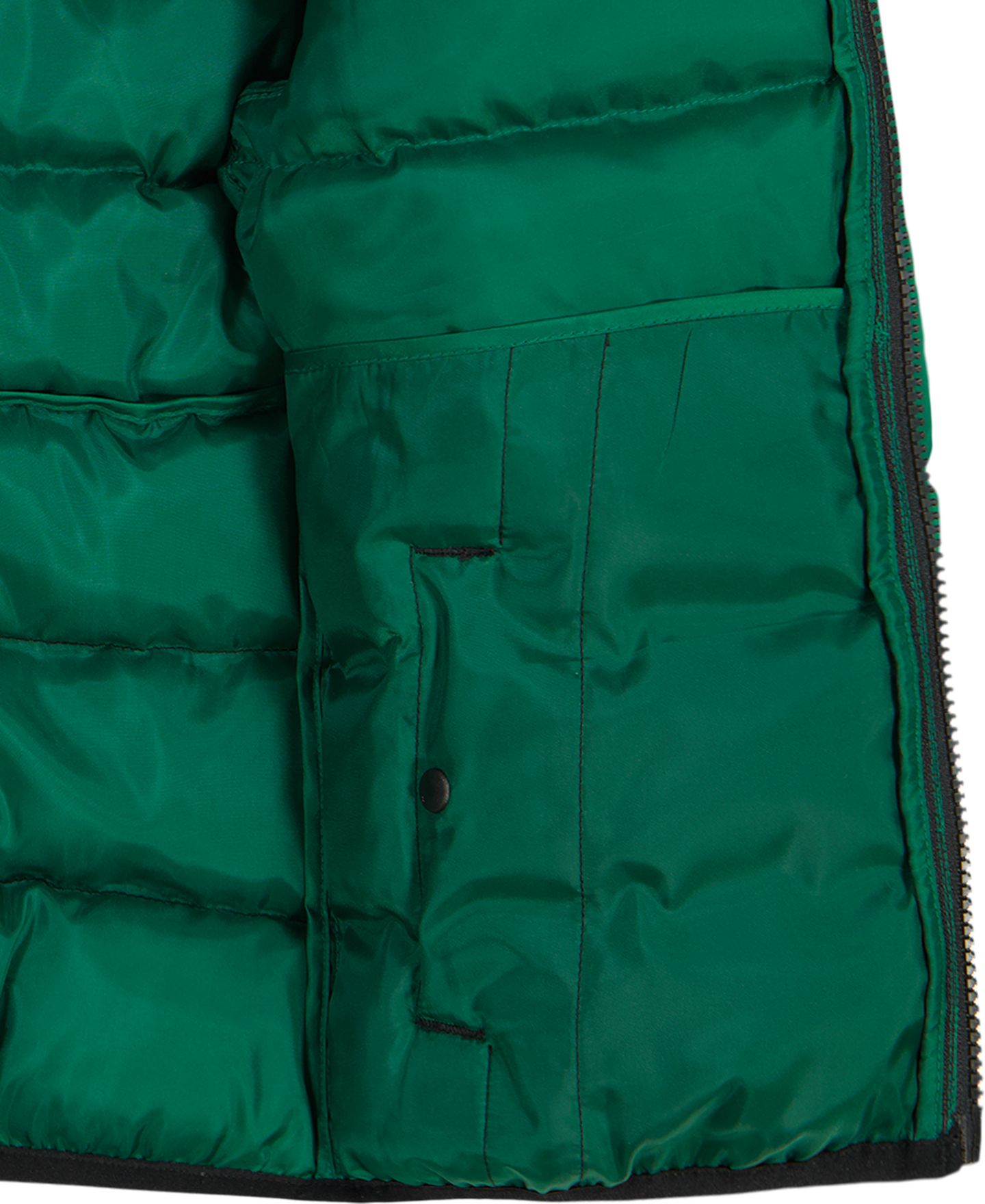 Куртка Under Armour Logo Full-Zip Puffer Hooded Jacket для мальчиков, цвет: Бежевый / Чёрный — фото 34