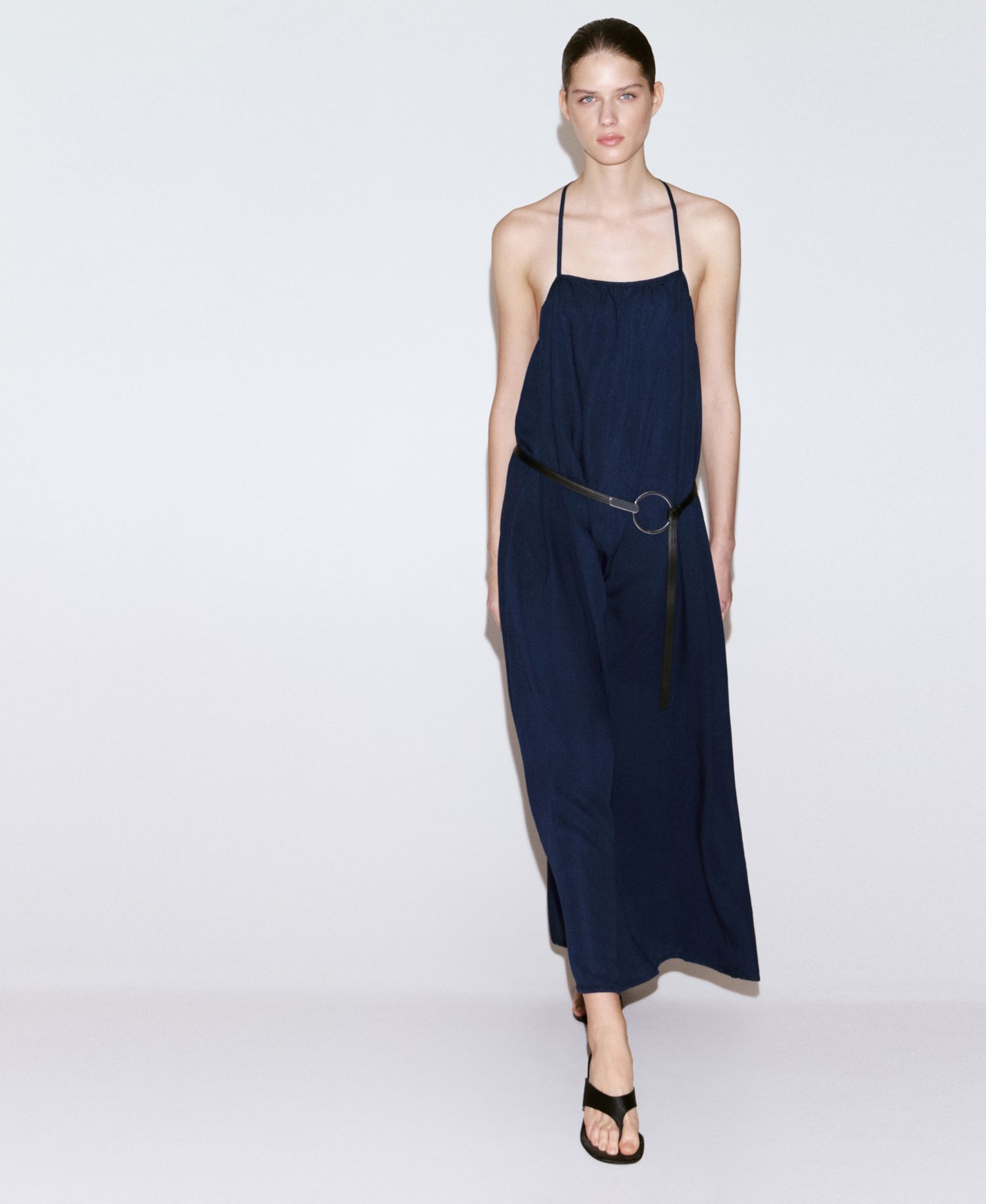 Women's A-Line Denim Dress