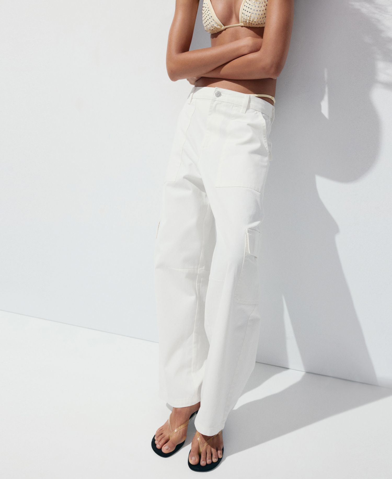 Women's Pocket Cargo Jeans