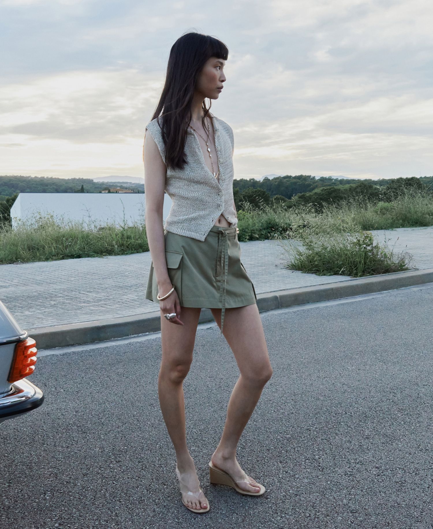 Women's Pockets Cargo Shorts