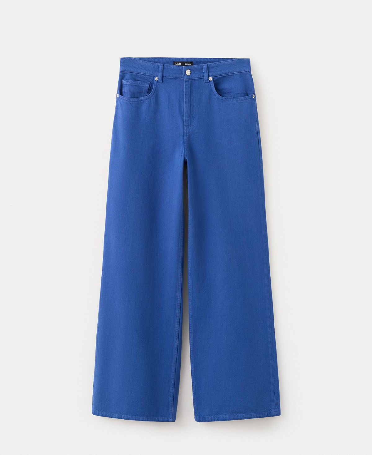 Mango Women's Low-Rise Wideleg Jeans view 1 — MAYCSS fashion products