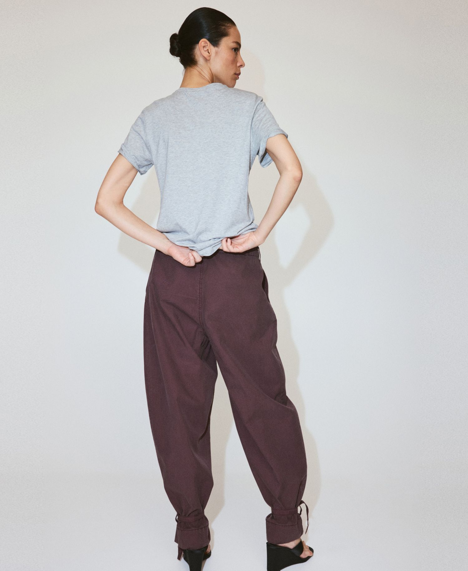 Women's Bows Baggy Pants