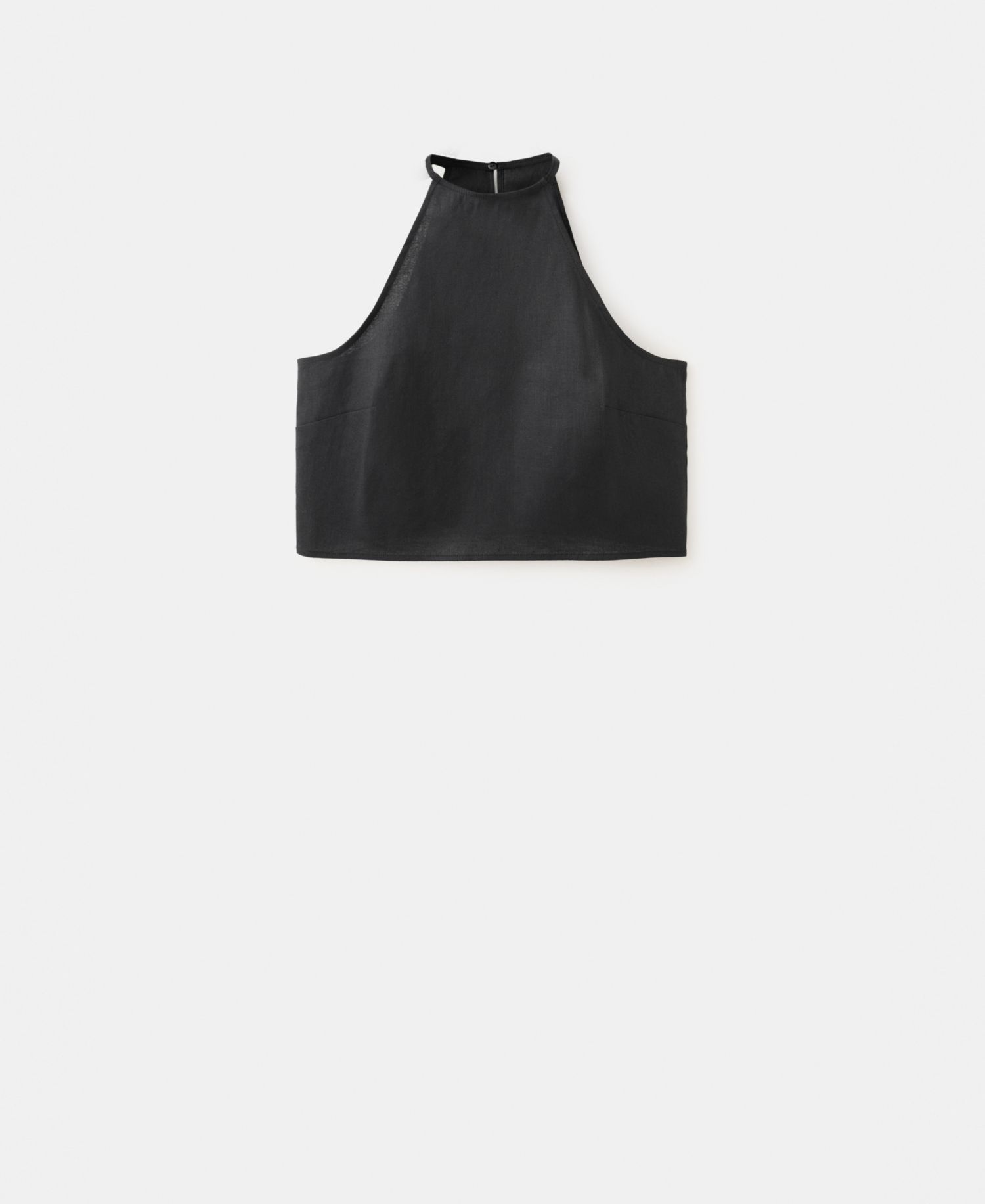 Women's Linen-Cotton Halter Top