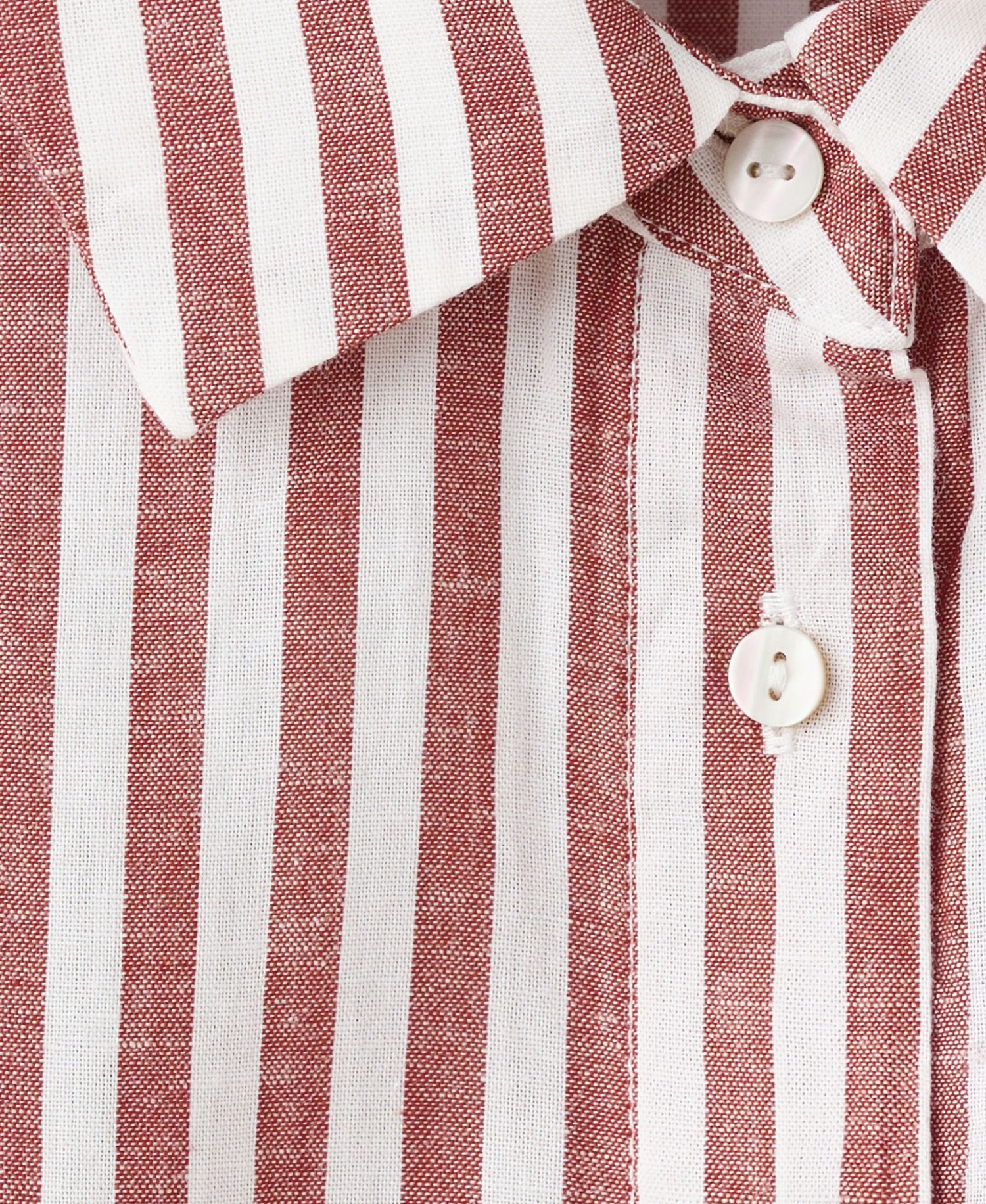 Women's Striped Cotton Linen Shirt