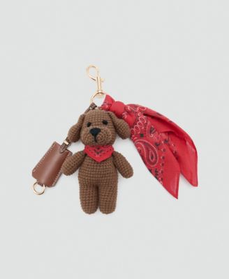Women's Plushie And Scarf Keychain