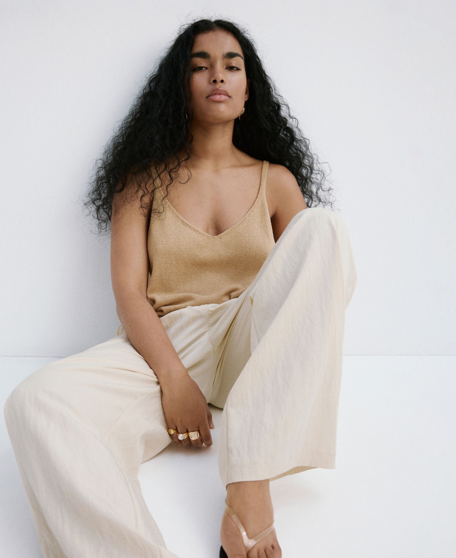 Women's Knit Strap Top